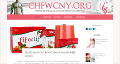 Desktop Screenshot of chfwcny.org